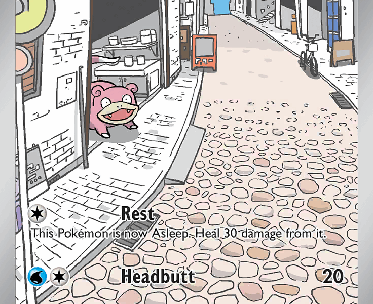 Slowpoke Pokemon Kaart