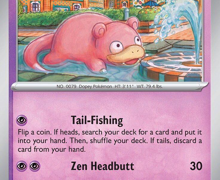 Slowpoke Pokemon Kaart