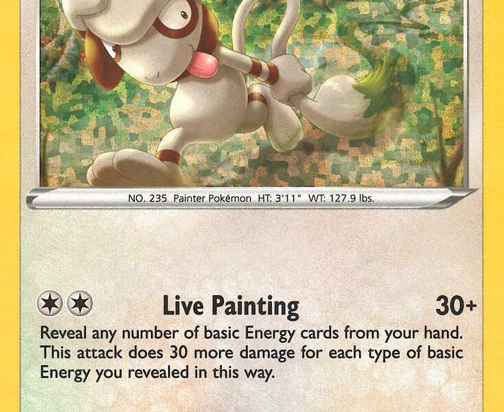 Smeargle Pokemon Kaart