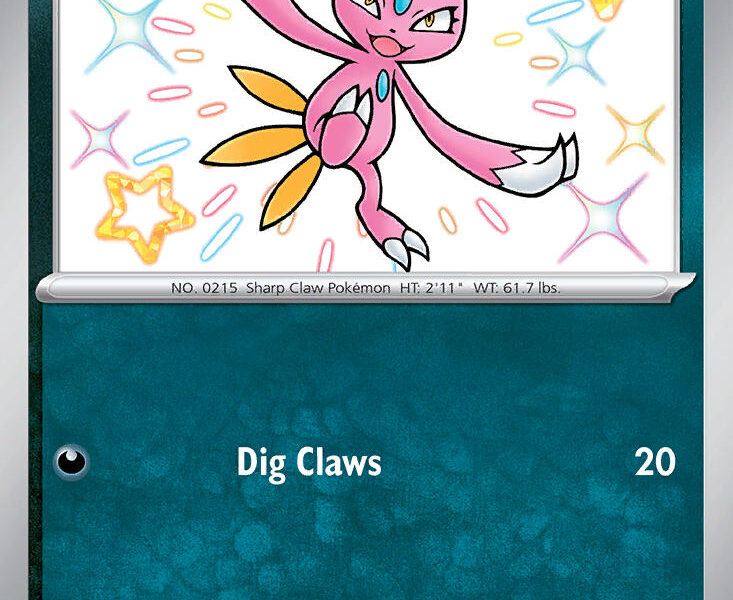 Sneasel Pokemon Kaart