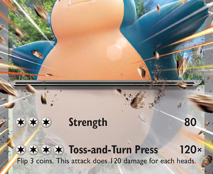 Snorlax ex Pokemon Kaart