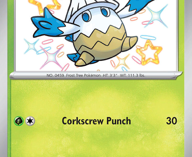 Snover Pokemon Kaart