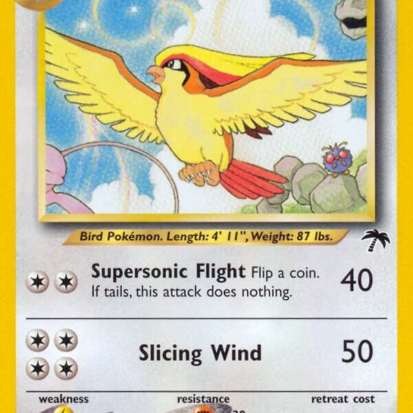Pidgeot Pokemon Kaart