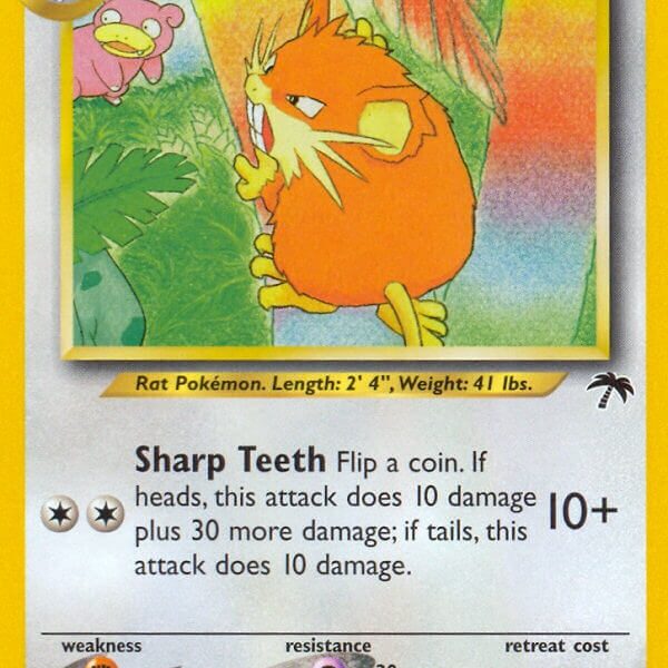 Raticate Pokemon Kaart