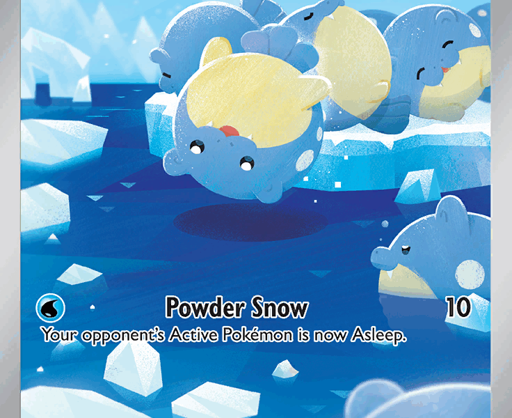 Spheal Pokemon Kaart