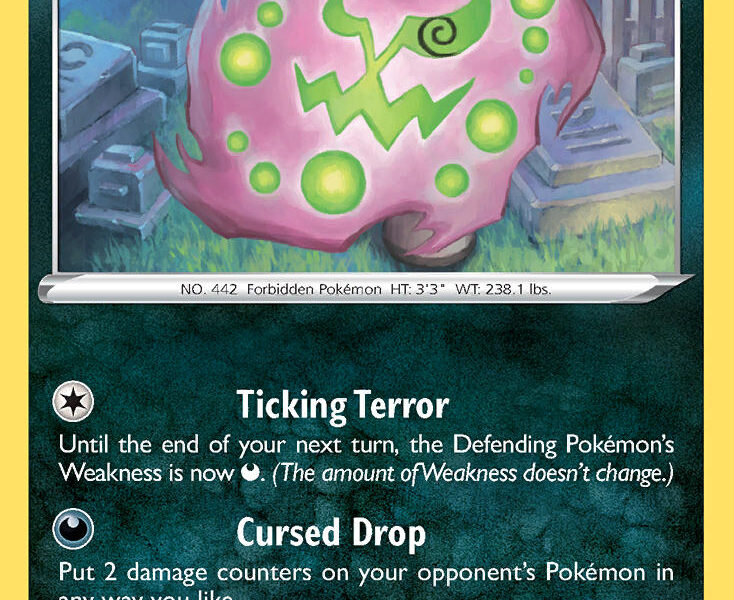 Spiritomb Pokemon Kaart