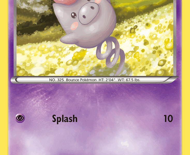 Spoink Pokemon Kaart
