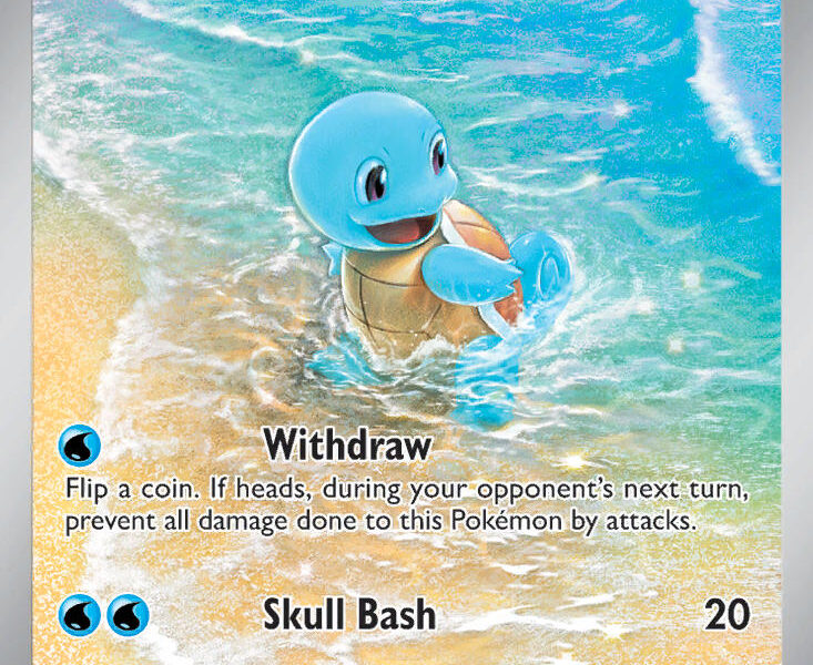 Squirtle Pokemon Kaart