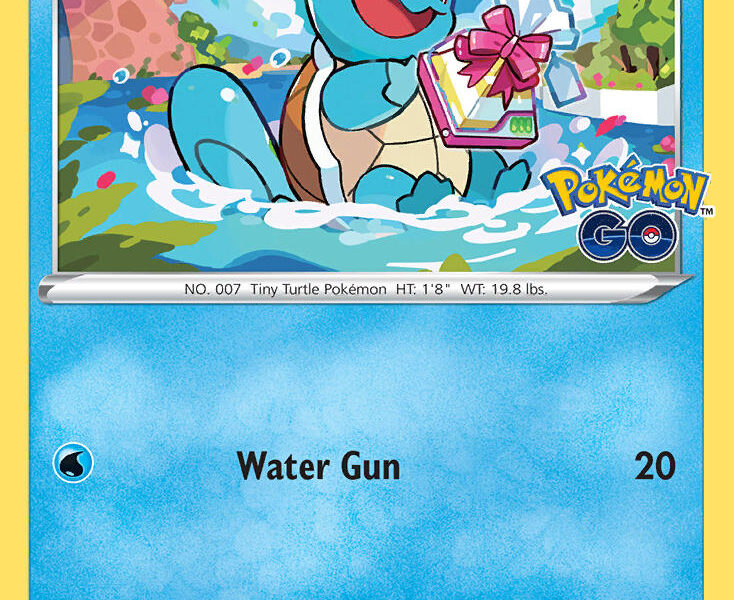 Squirtle Pokemon Kaart