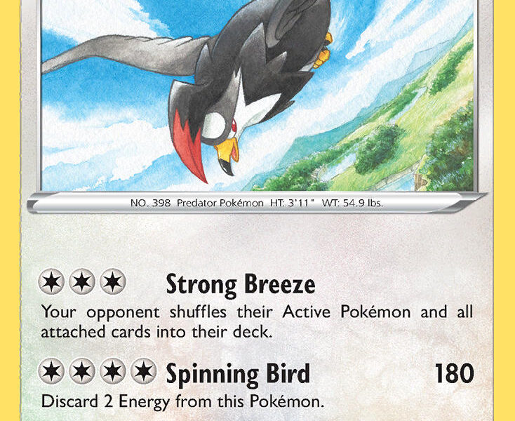 Staraptor Pokemon Kaart
