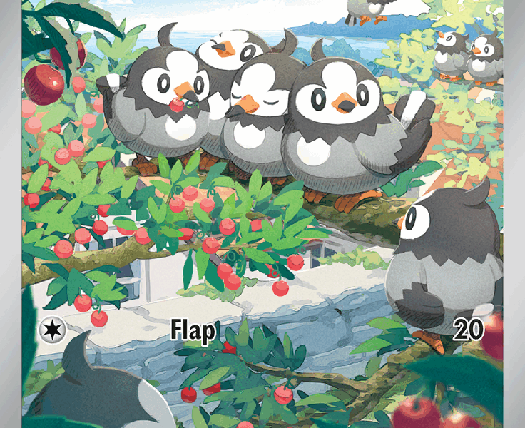 Starly Pokemon Kaart