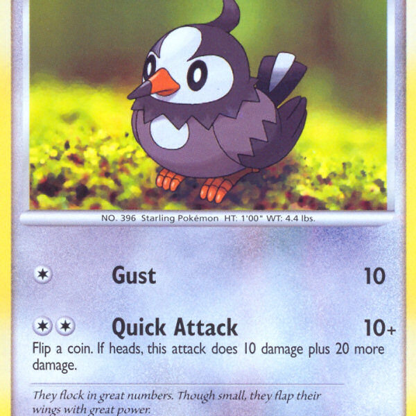 Starly Pokemon Kaart