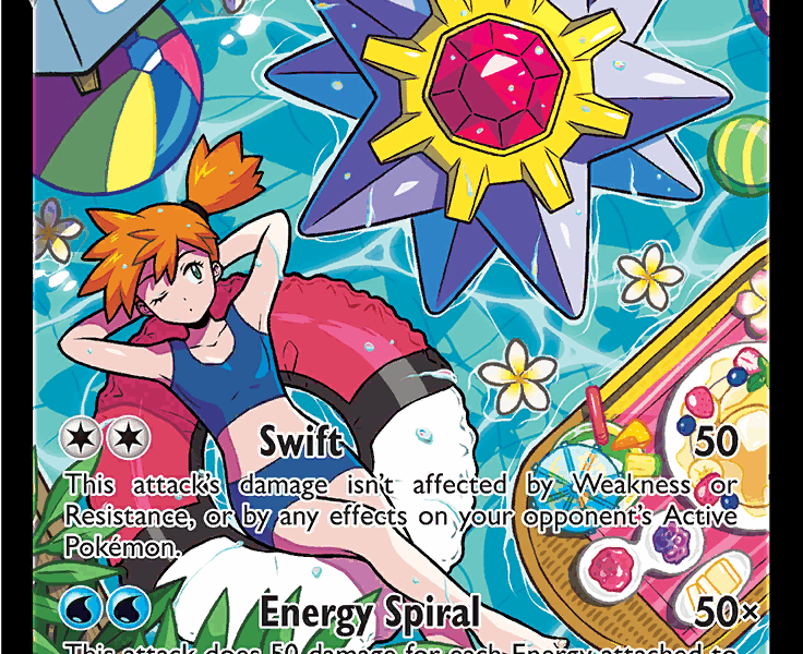 Starmie V Pokemon Kaart