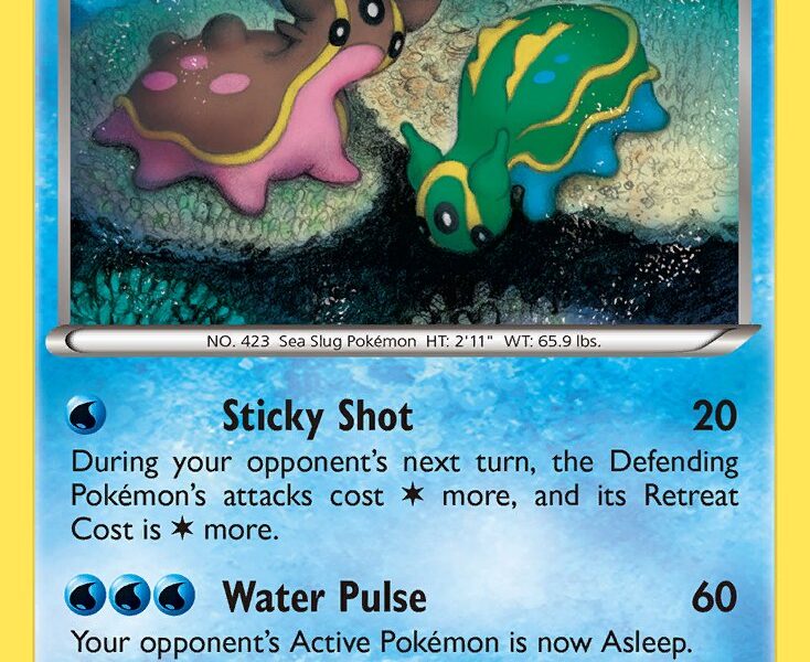 Gastrodon Pokemon Kaart
