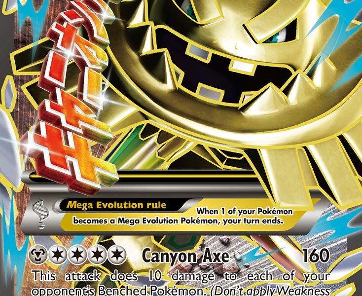 M Steelix-EX Pokemon Kaart