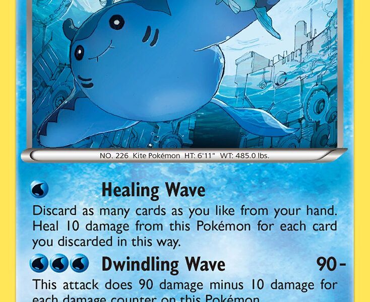 Mantine Pokemon Kaart