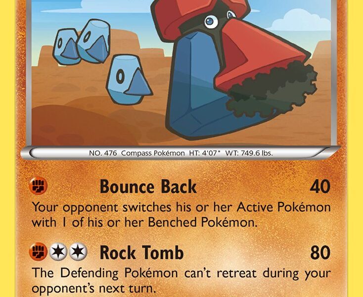 Probopass Pokemon Kaart