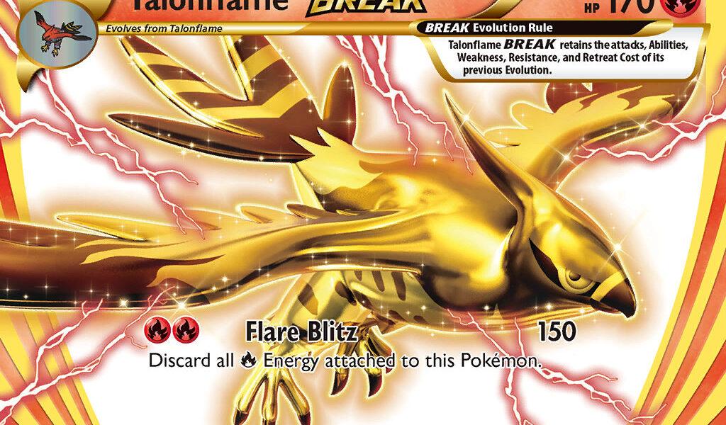 Talonflame BREAK Pokemon Kaart