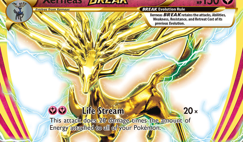Xerneas BREAK Pokemon Kaart