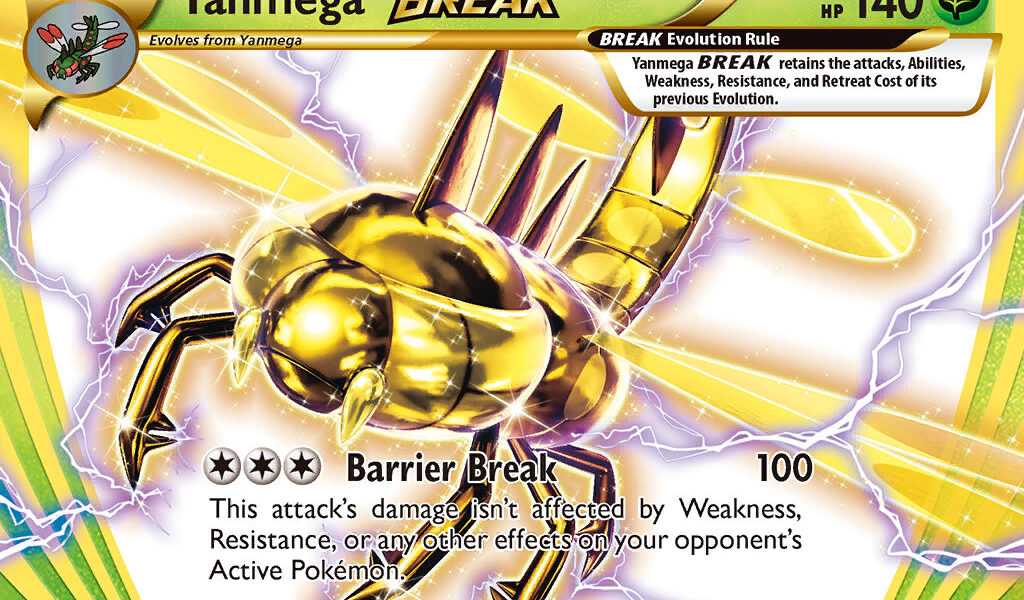 Yanmega BREAK Pokemon Kaart