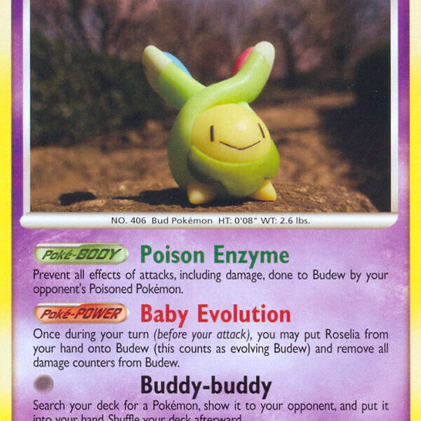 Budew Pokemon Kaart