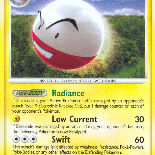 Electrode Pokemon Kaart