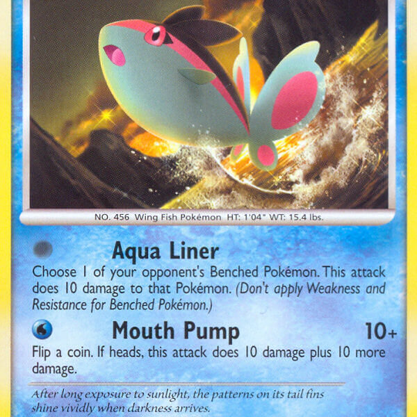 Finneon Pokemon Kaart