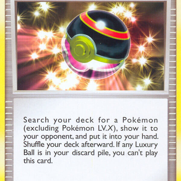 Luxury Ball Pokemon Kaart
