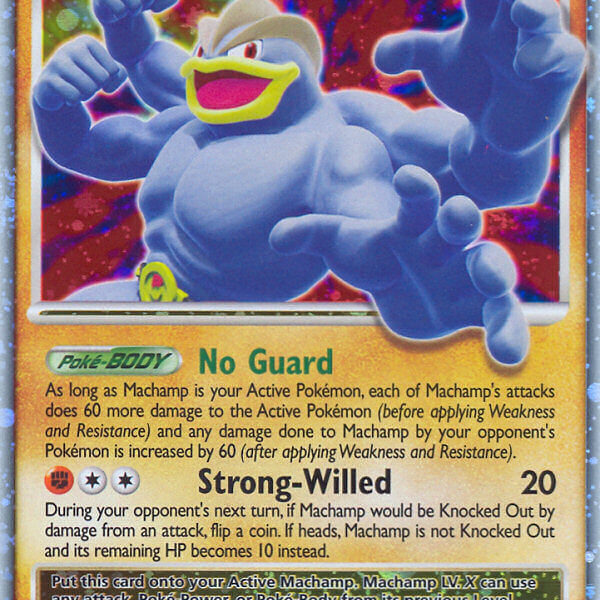 Machamp LV.X Pokemon Kaart