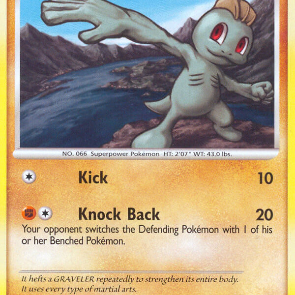 Machop Pokemon Kaart