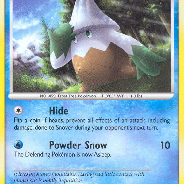 Snover Pokemon Kaart