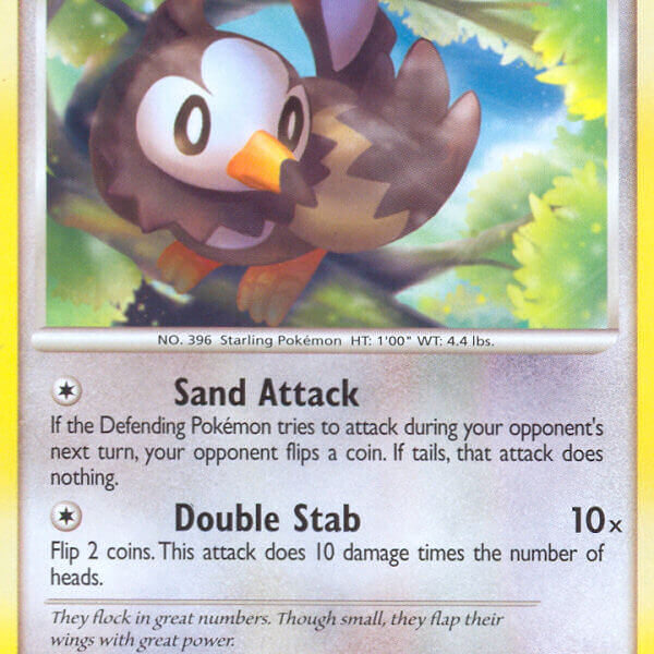 Starly Pokemon Kaart