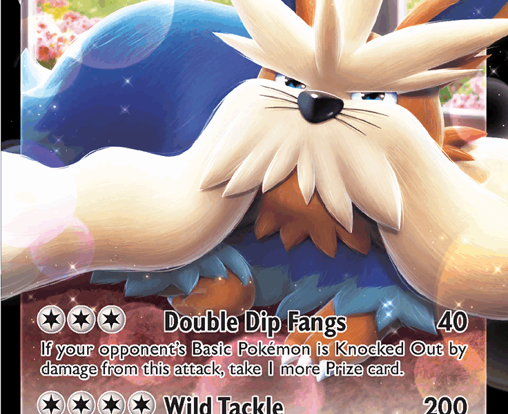 Stoutland V Pokemon Kaart