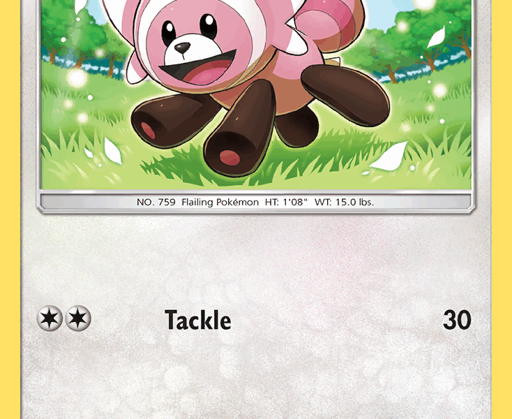 Stufful Pokemon Kaart