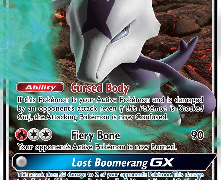 Alolan Marowak-GX Pokemon Kaart