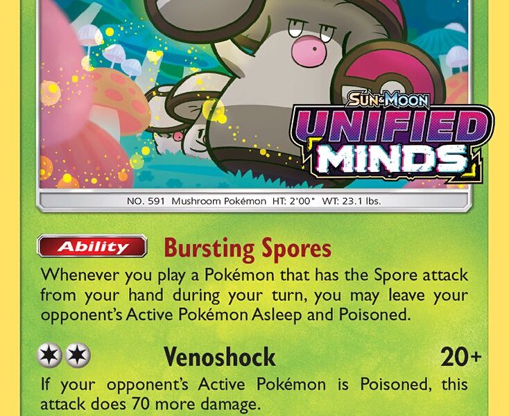 Amoonguss Pokemon Kaart