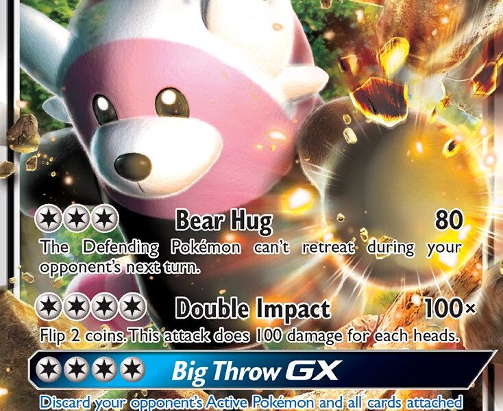 Bewear-GX Pokemon Kaart
