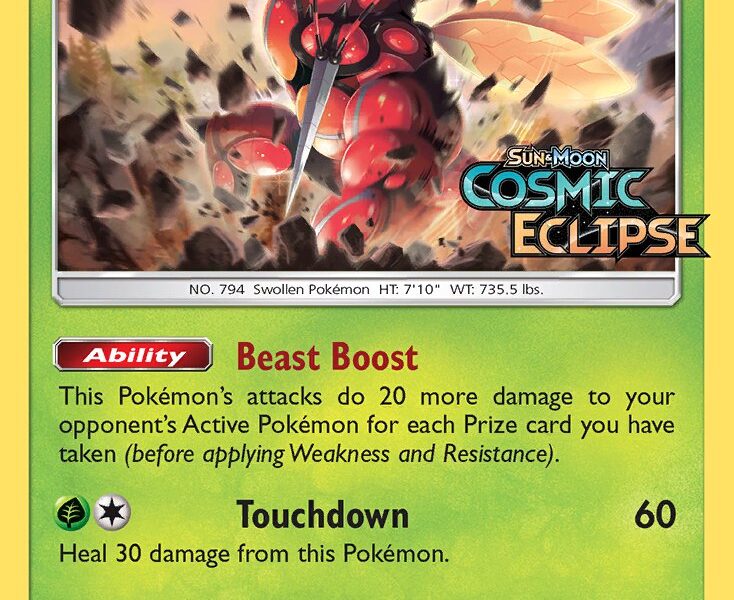 Buzzwole Pokemon Kaart