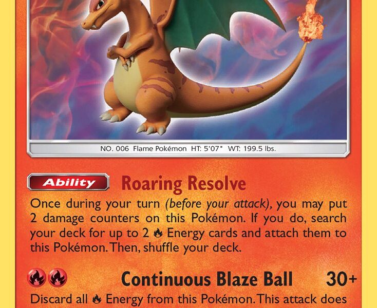 Charizard Pokemon Kaart
