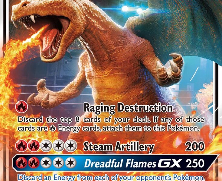 Charizard-GX Pokemon Kaart
