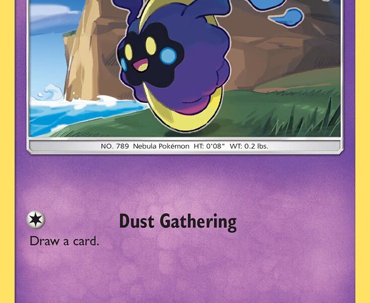 Cosmog Pokemon Kaart