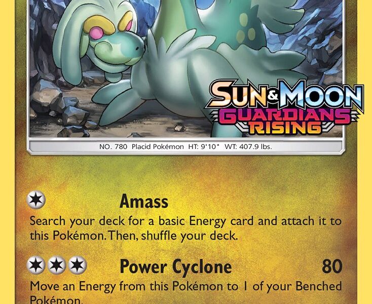 Drampa Pokemon Kaart