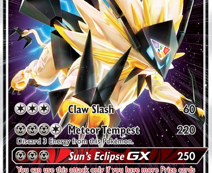Dusk Mane Necrozma-GX Pokemon Kaart