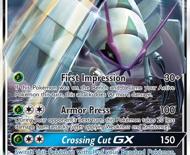 Golisopod-GX Pokemon Kaart