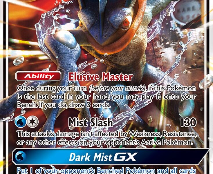 Greninja-GX Pokemon Kaart