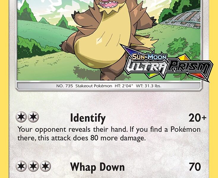Gumshoos Pokemon Kaart
