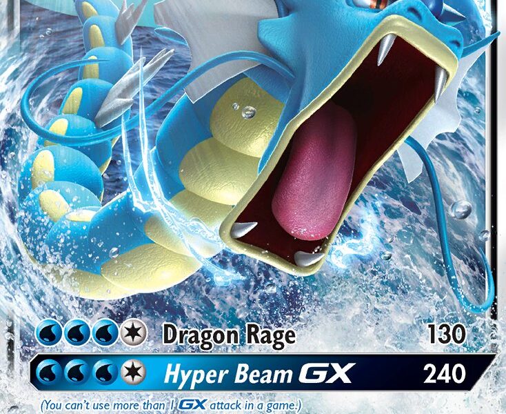 Gyarados-GX Pokemon Kaart