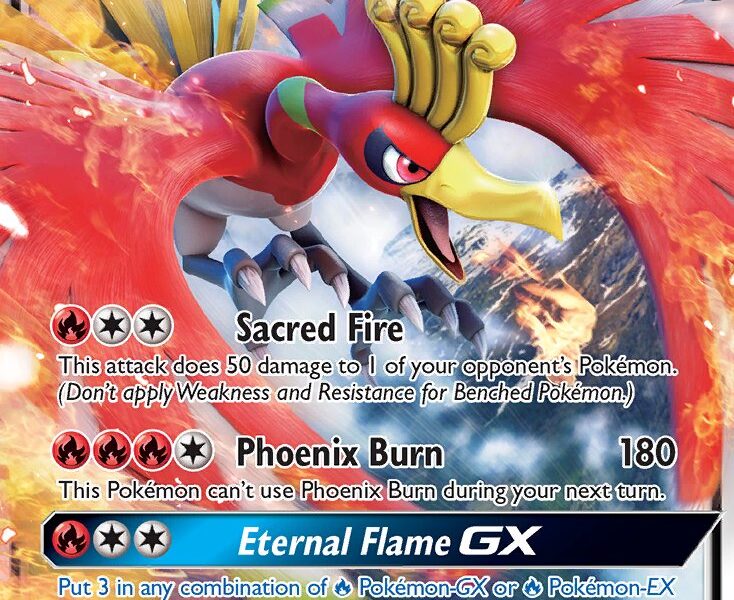 Ho-Oh-GX Pokemon Kaart