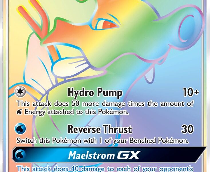 Kingdra-GX Pokemon Kaart
