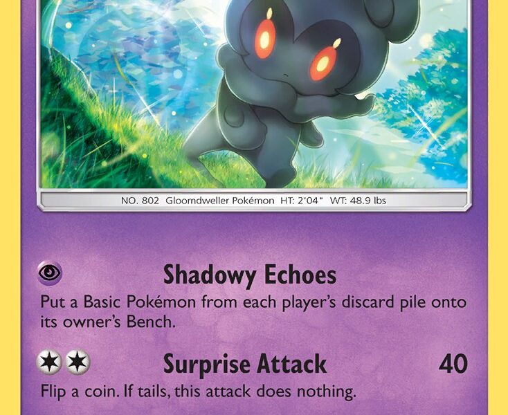 Marshadow Pokemon Kaart